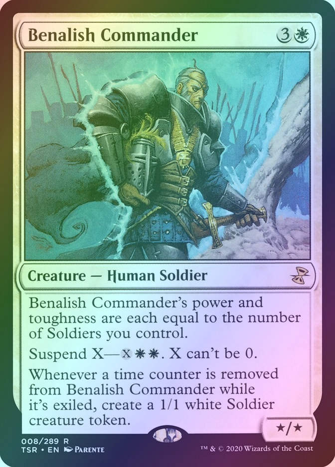 Benalish Commander (TSR) (8) / Foil