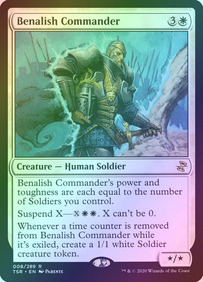 Benalish Commander (TSR) (8) / Foil