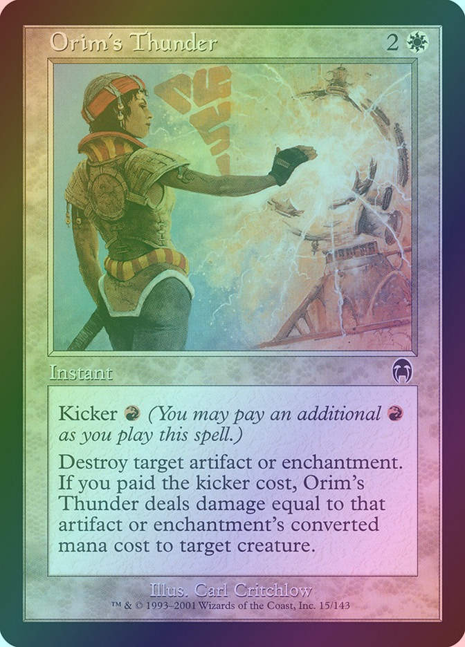 Orim's Thunder (APC) (15) / Foil