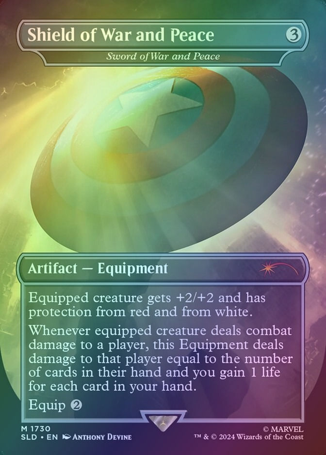 Sword of War and Peace (SLD) (1730) / Borderless / Foil