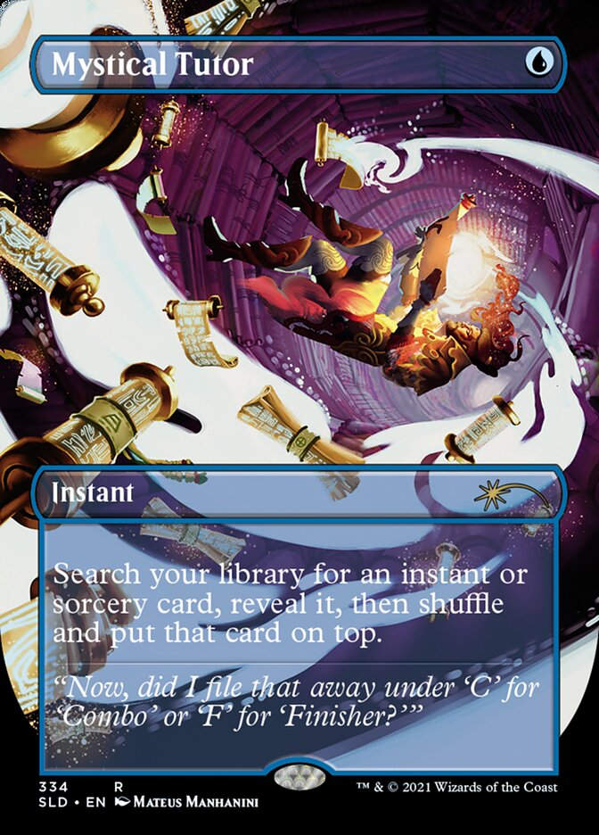 Mystical Tutor (SLD) (334) / Borderless