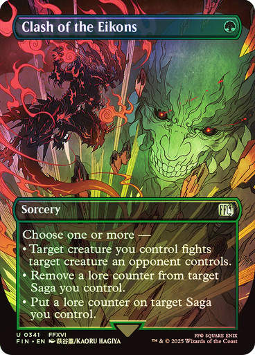 Clash of the Eikons (FIN) (341) / Borderless / Foil