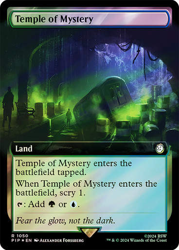 Temple of Mystery (pip) (1050) / Extended Surge Foil
