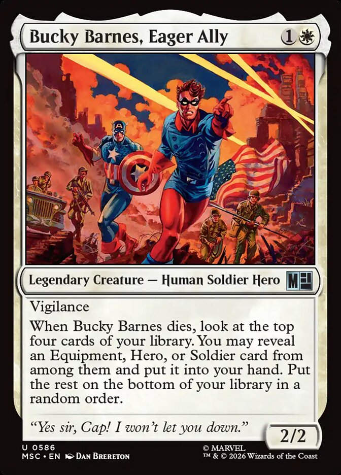 Bucky Barnes, Eager Ally (MSC) (586)