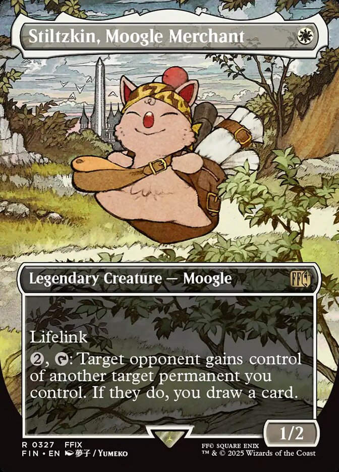 Stiltzkin, Moogle Merchant (FIN) (327) / Borderless