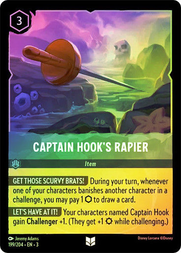 Captain Hook's Rapier (LOR_ITI) / Foil