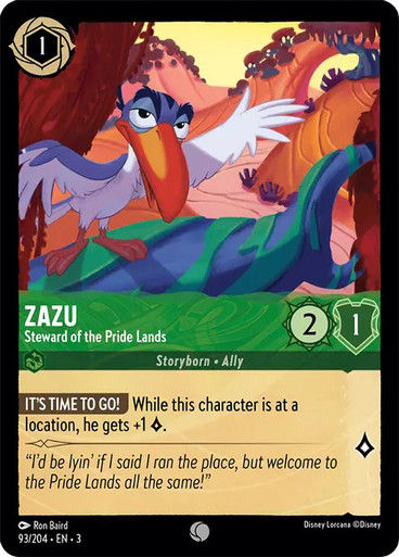 Zazu - Steward of the Pride Lands (LOR_ITI)
