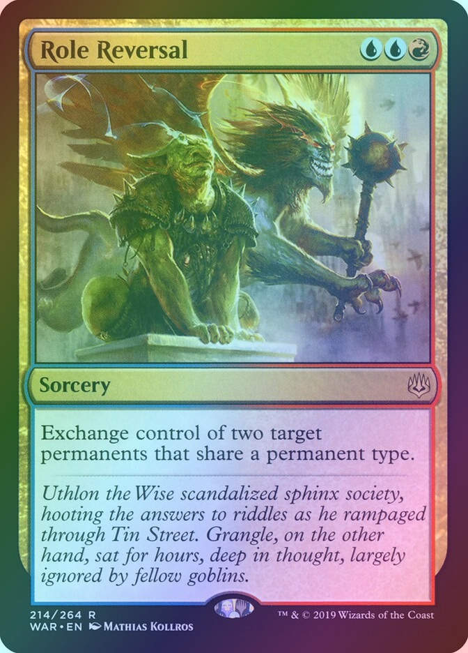 Role Reversal (WAR) (214) / Foil