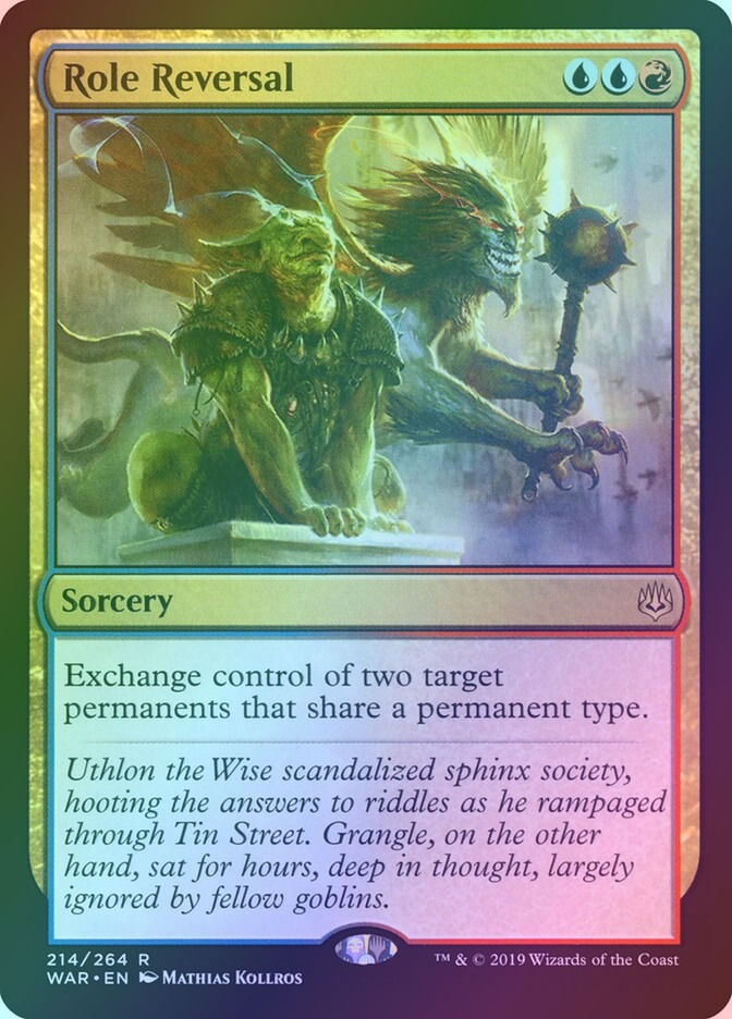 Role Reversal (WAR) (214) / Foil