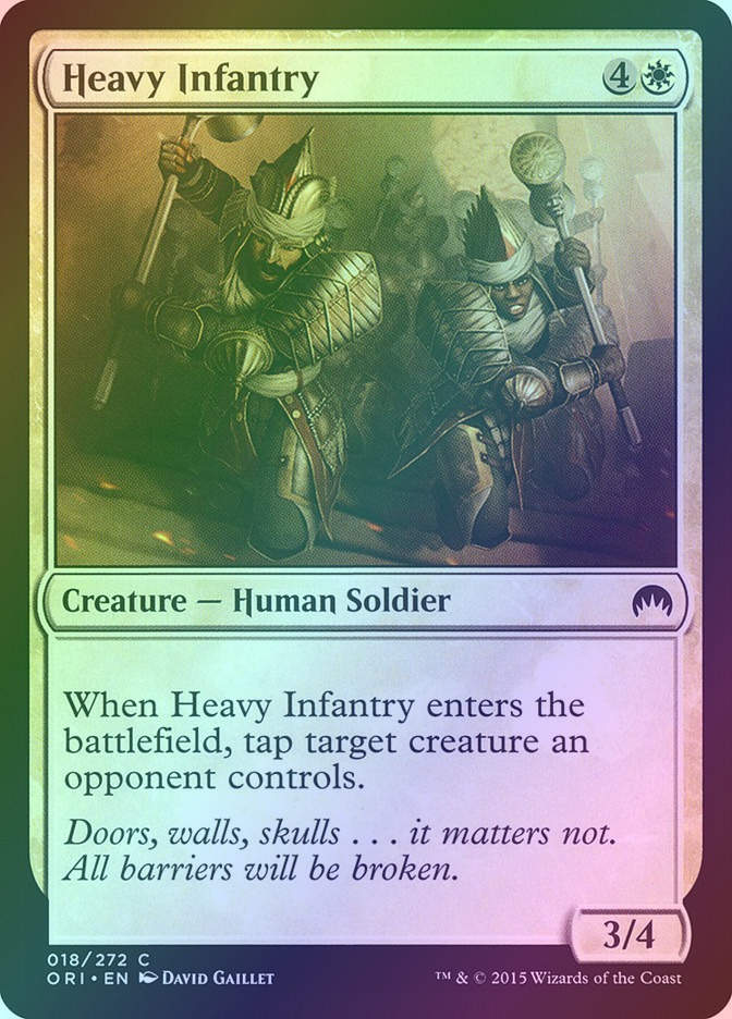Heavy Infantry (ORI) (18) / Foil