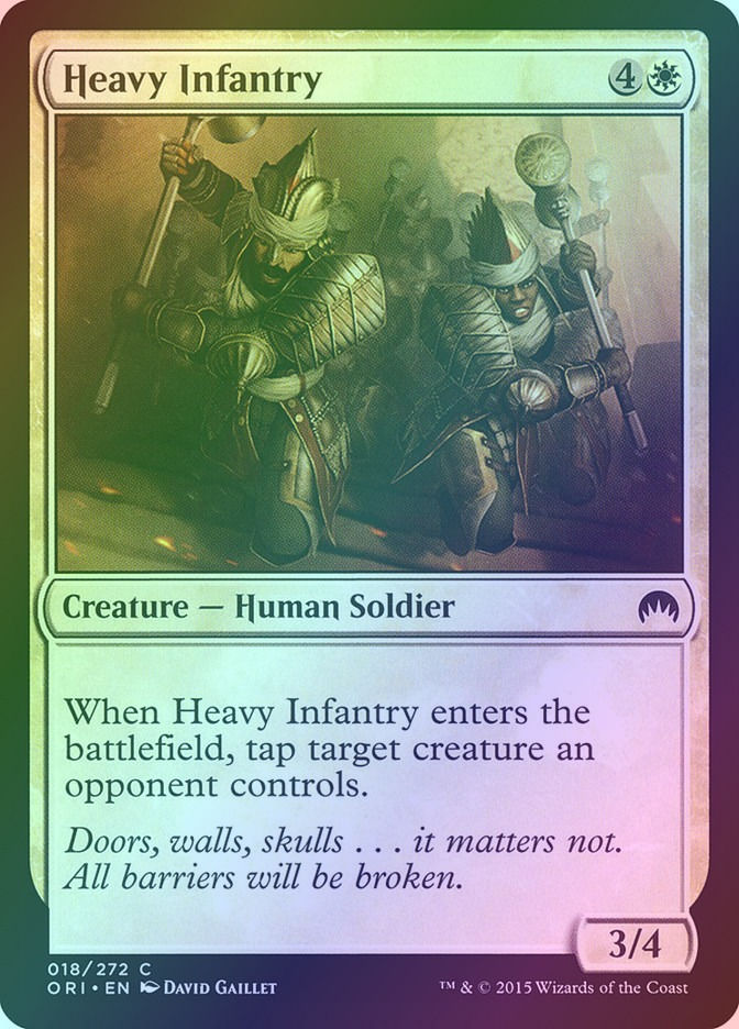 Heavy Infantry (ORI) (18) / Foil