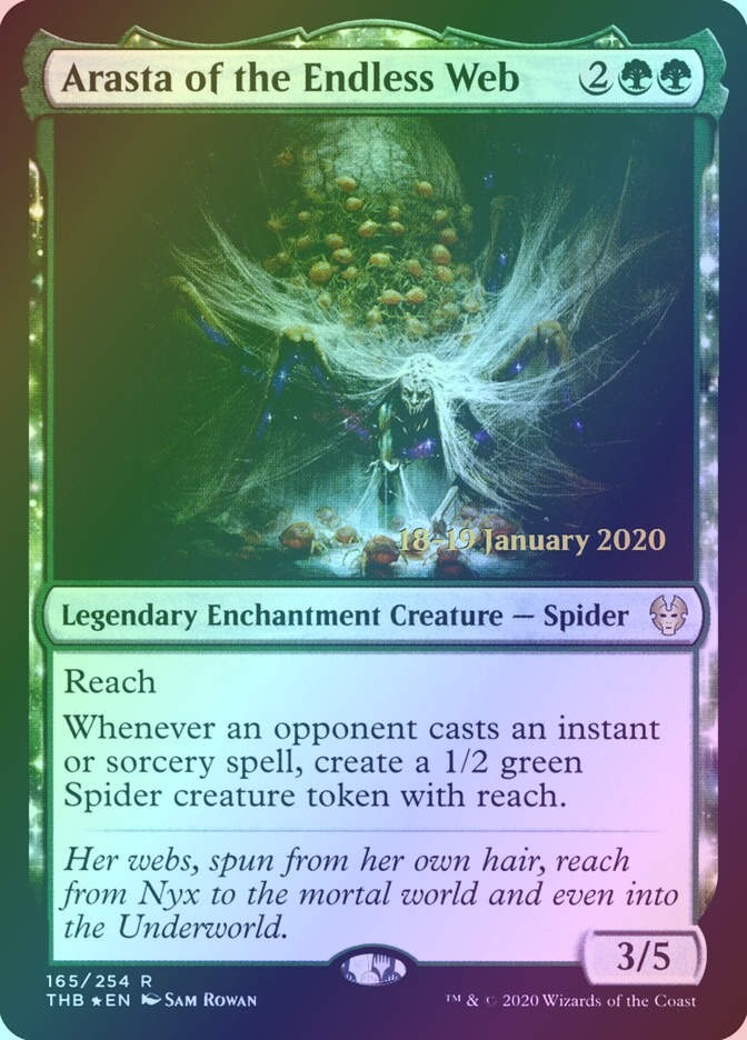 Arasta of the Endless Web (PTHB) (165s) / Foil