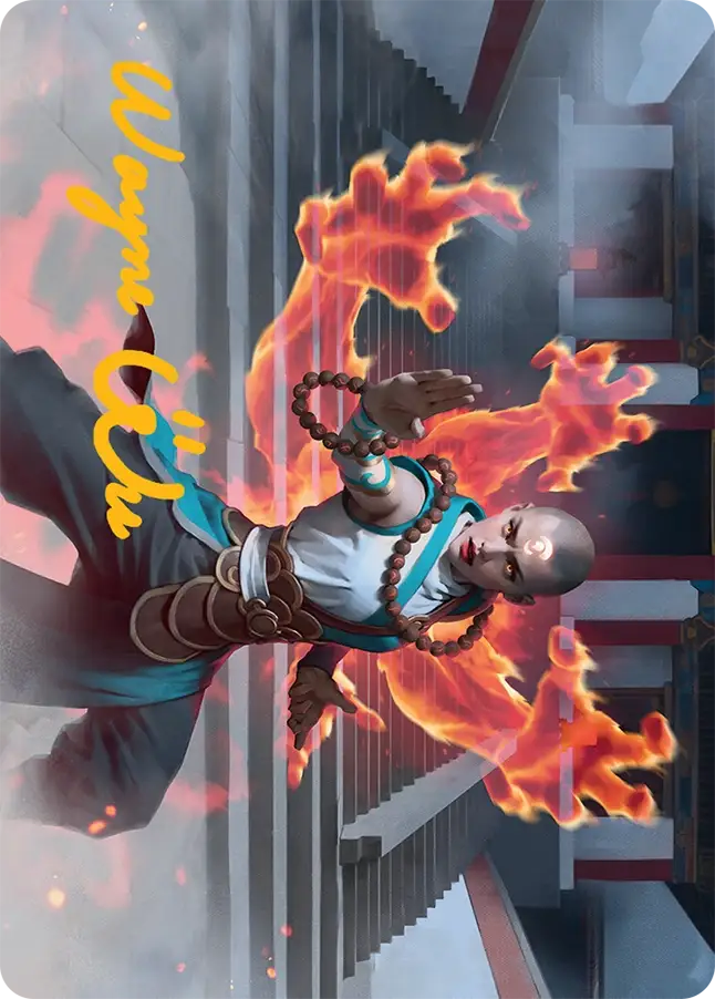 Flamehold Grappler Art Card 24/54 (ATDM)
