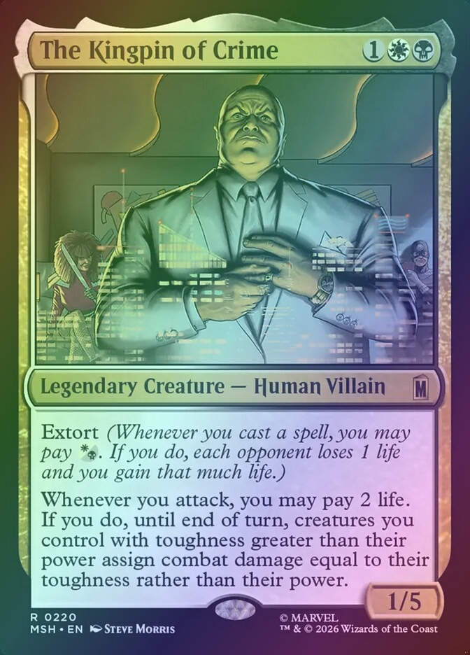 The Kingpin of Crime (MSH) (220) / Foil