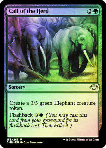 Call of the Herd (DMR) / Foil