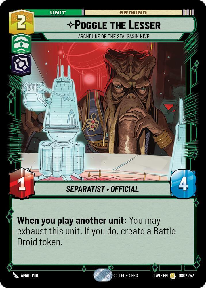 Poggle the Lesser - Archduke of the Stalgasin Hive (TWI) (080/257)