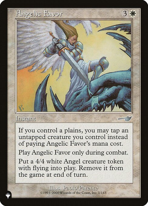Angelic Favor (PLST) (NEM-1)