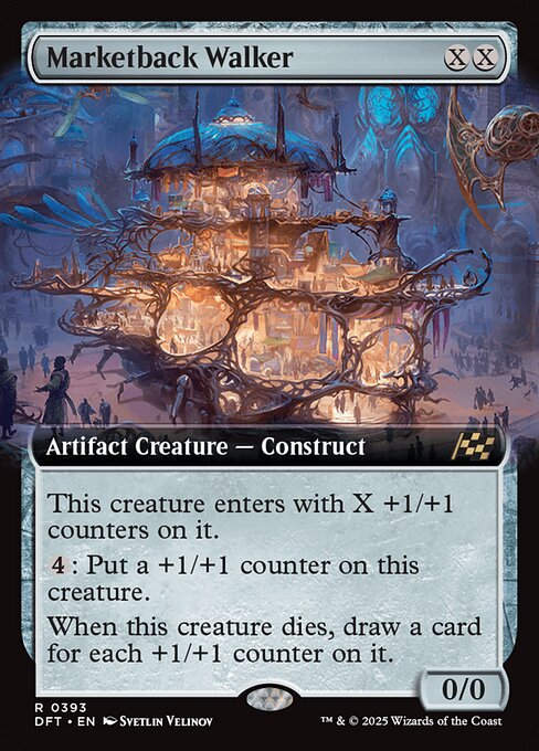 Marketback Walker (DFT) (393) / Extended Art