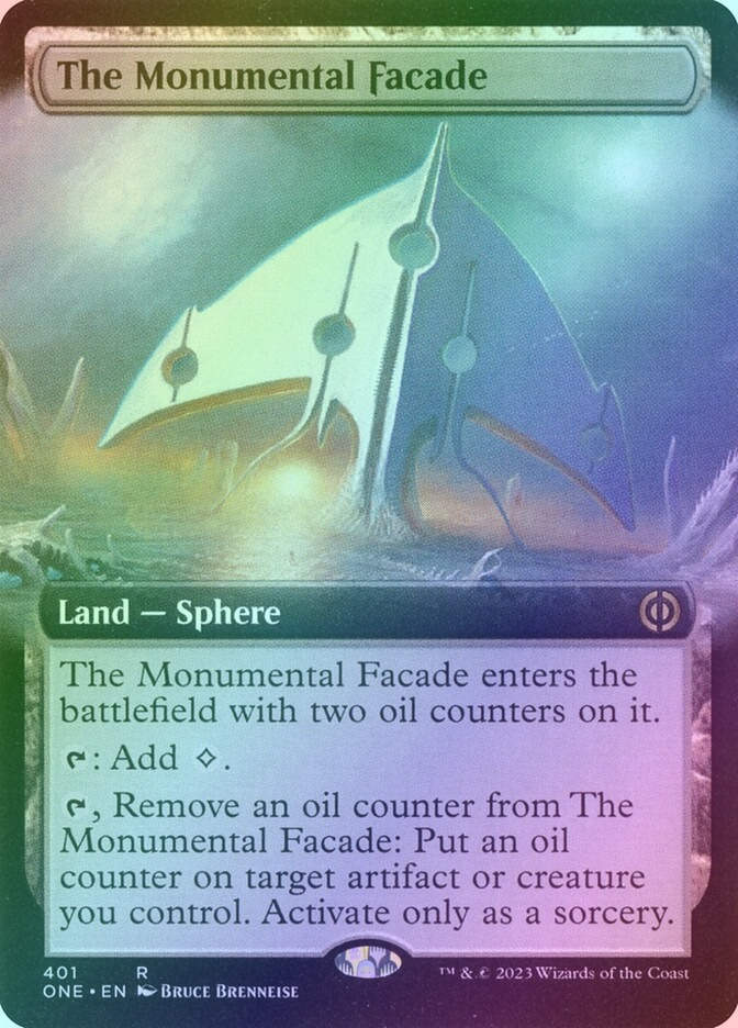 The Monumental Facade (ONE) (401) / Extended Art / Foil