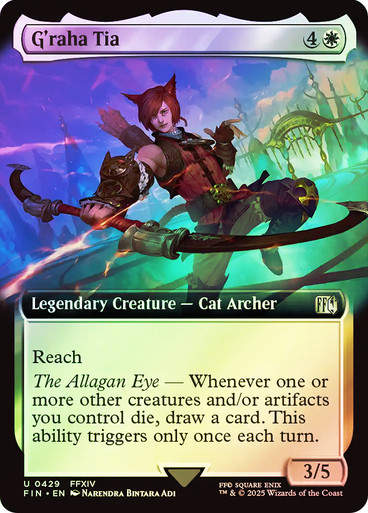 G'raha Tia (FIN) (429) / Extended Art / Foil