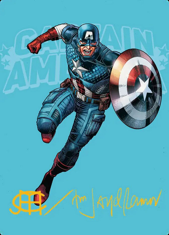 Captain America, Super-Soldier (AMSH) (21) / Firma Dorada