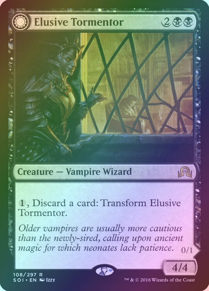 Elusive Tormentor // Insidious Mist (SOI) (108) / Foil