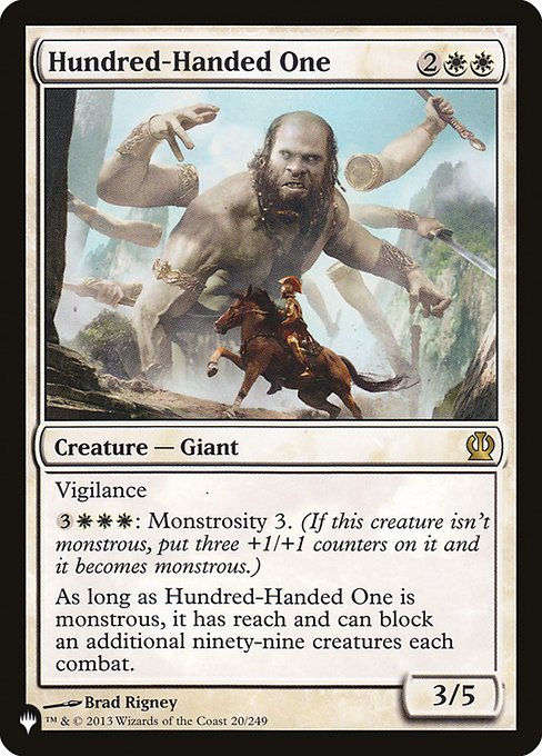 Hundred-Handed One (PLST) (THS-20)