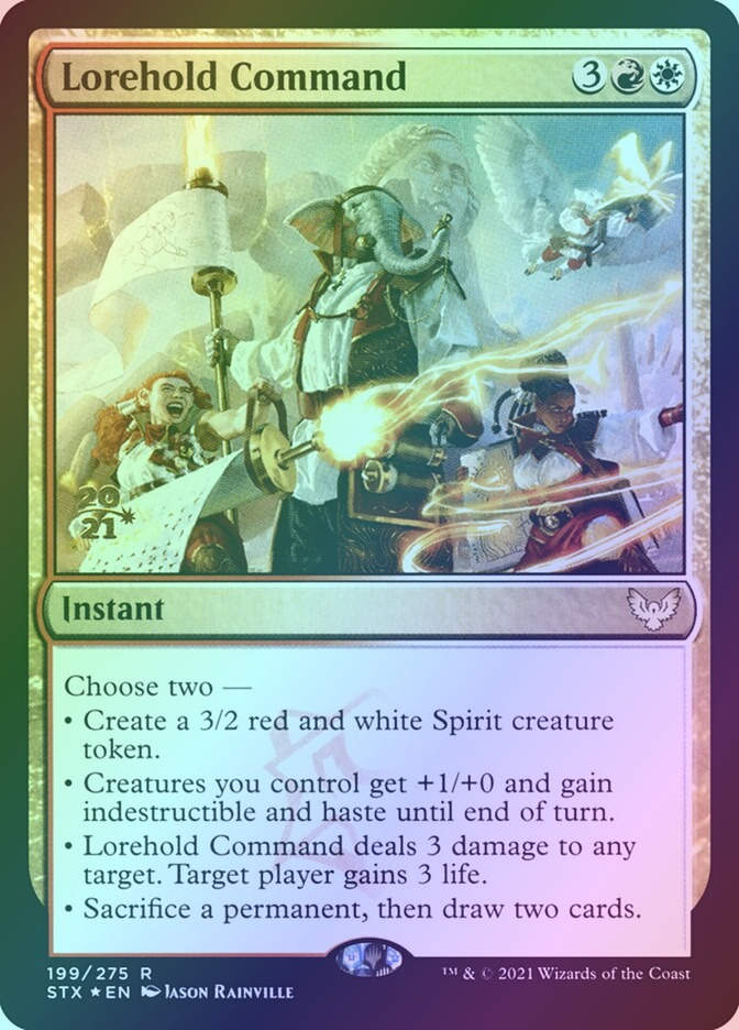 Lorehold Command (PSTX) (199s) / Foil