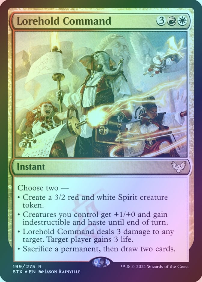 Lorehold Command (PSTX) (199s) / Foil