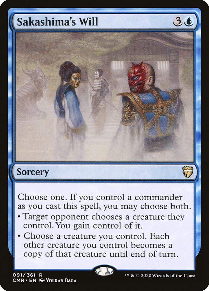 Sakashima's Will (CMR) (91)
