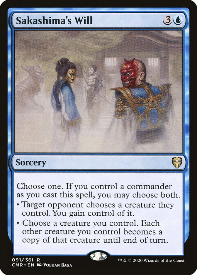 Sakashima's Will (CMR) (91)