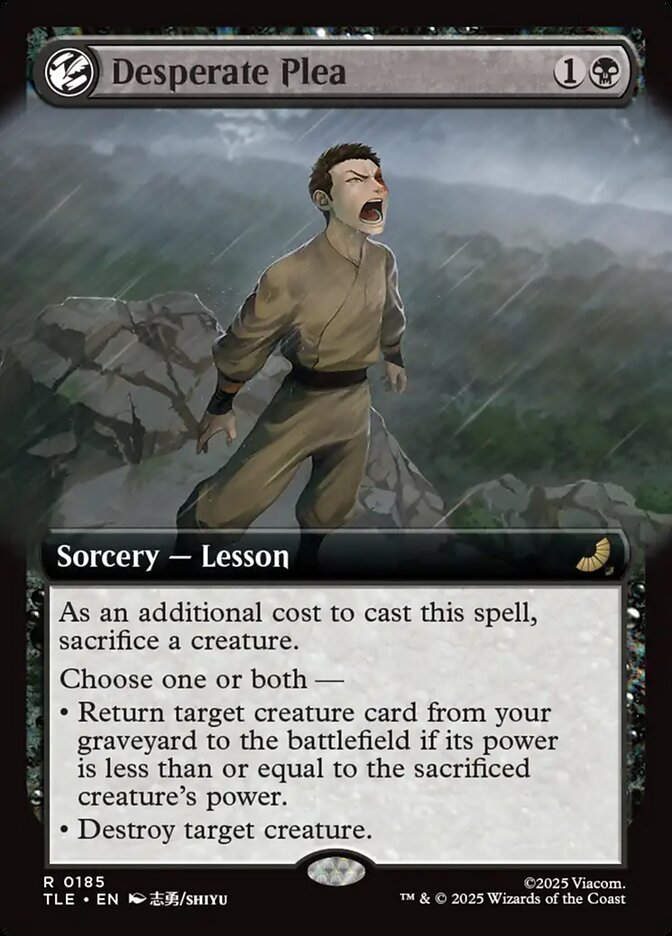 Desperate Plea (TLE) (185) / Extended Art