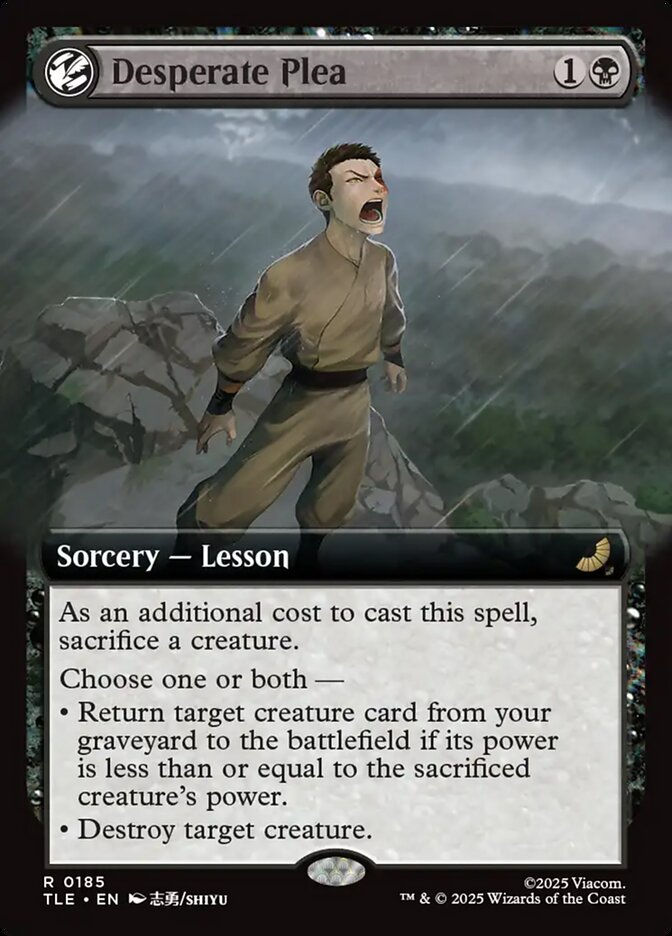 Desperate Plea (TLE) (185) / Extended Art