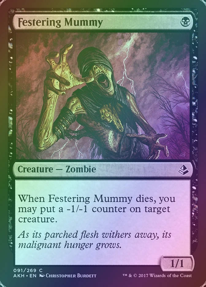 Festering Mummy (AKH) (91) / Foil