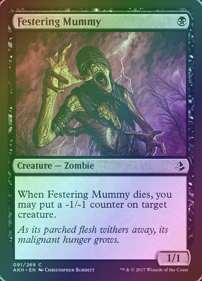 Festering Mummy (AKH) (91) / Foil