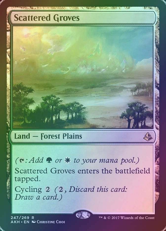 Scattered Groves (AKH) (247) / Foil