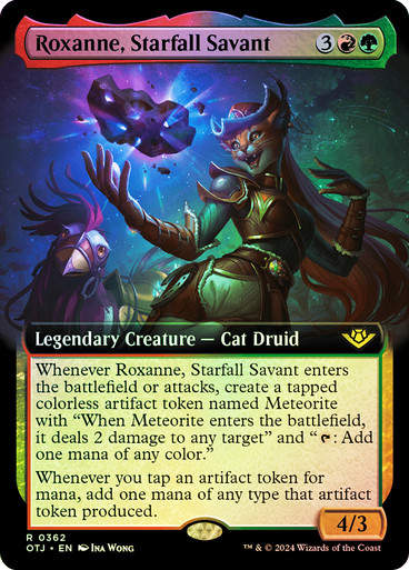 Roxanne, Starfall Savant (otj) (362) / Foil Extended
