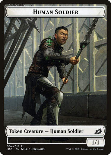 Human Soldier Token (#04) // Zombie Token (TIKO)