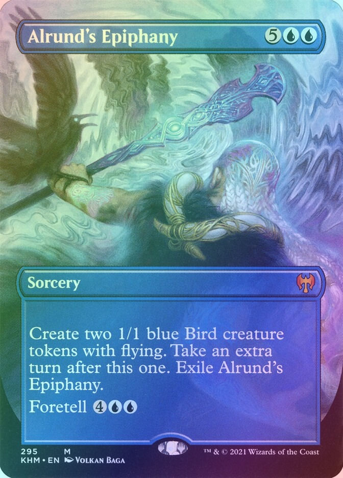 Alrund's Epiphany (KHM) (295) / Borderless / Foil