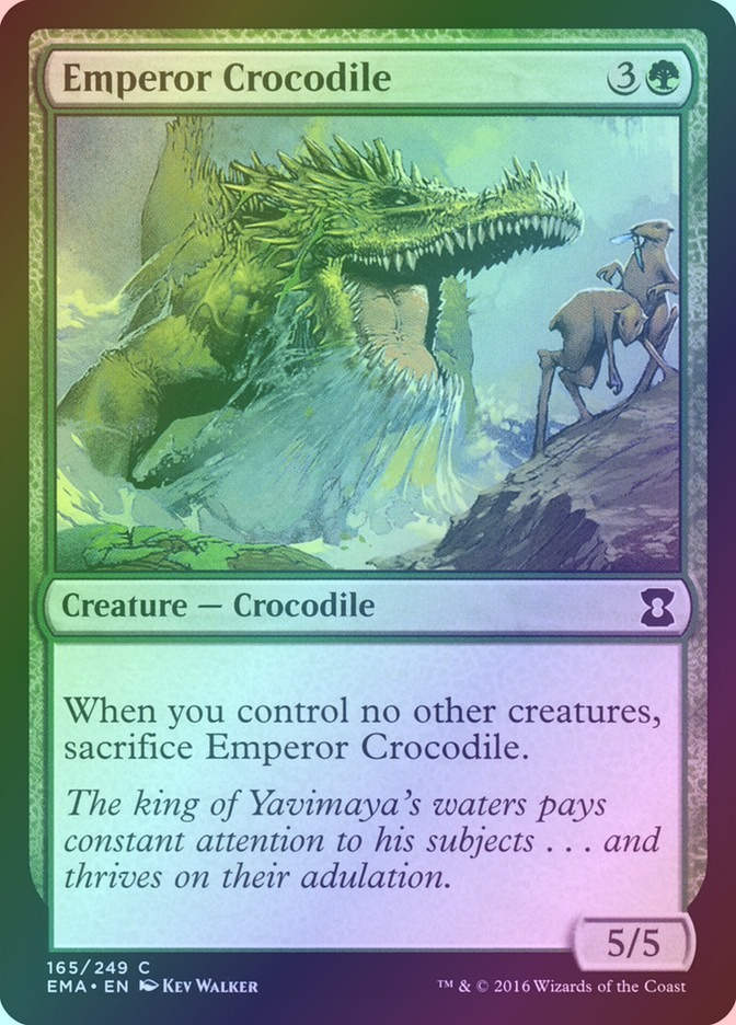 Emperor Crocodile (EMA) (165) / Foil