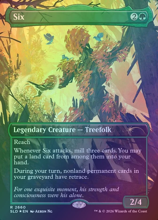 Six (SLD) (2660) / Borderless / Foil