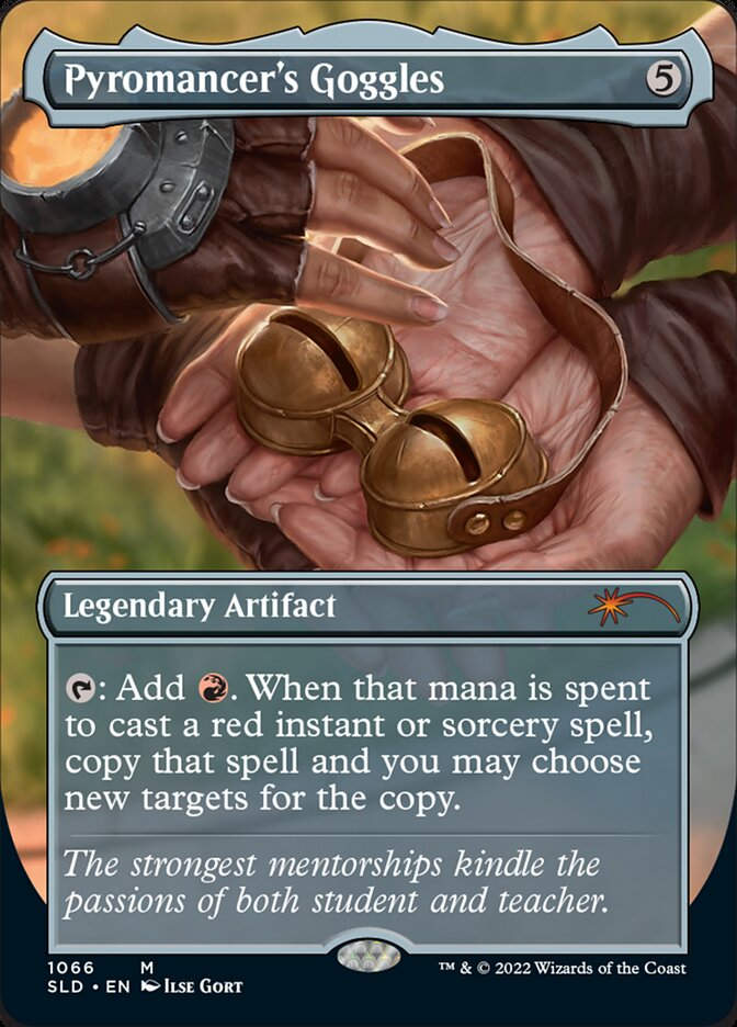 Pyromancer's Goggles (SLD) (1066) / Borderless