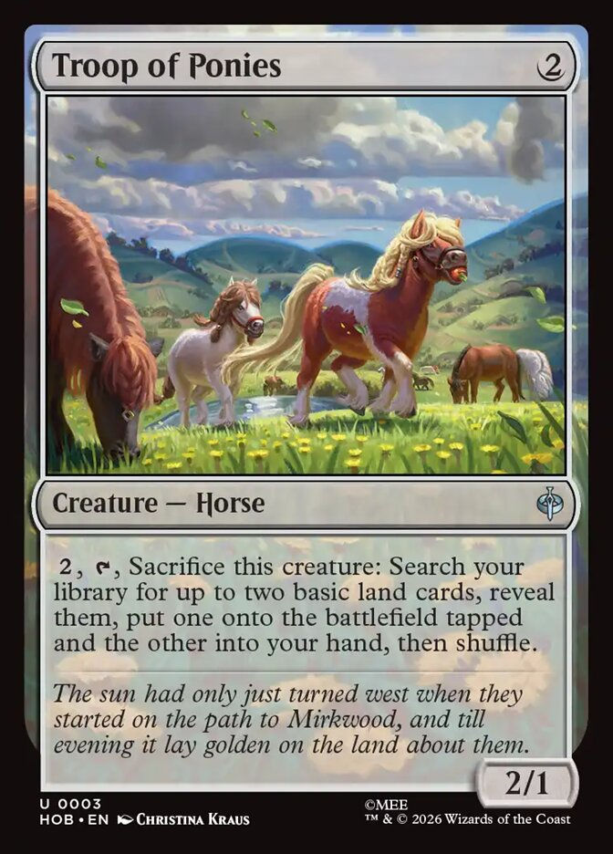 Troop of Ponies (HOB) (3)