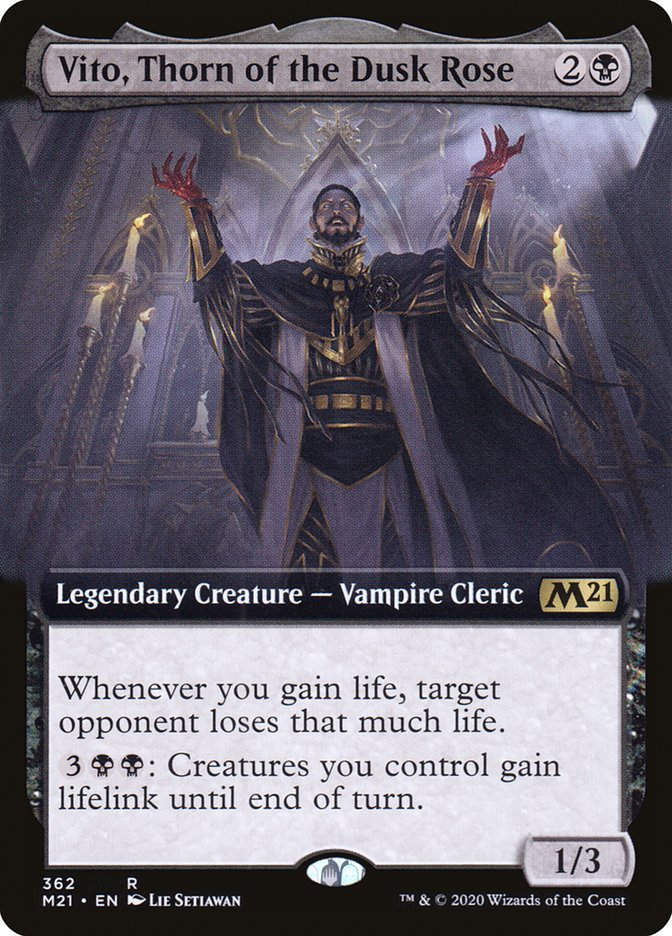 Vito, Thorn of the Dusk Rose (M21) (362) / Extended Art