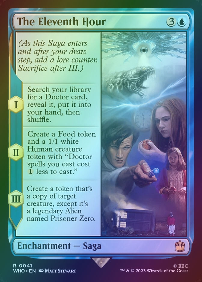 The Eleventh Hour (WHO) (41) / Foil