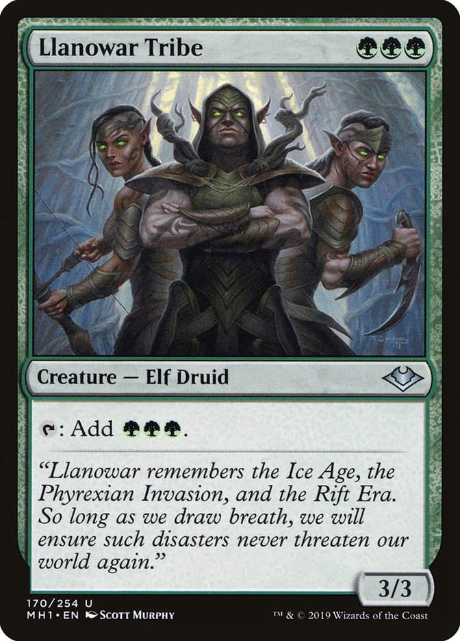 Llanowar Tribe (MH1) (170)
