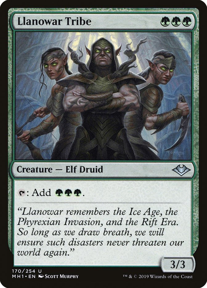Llanowar Tribe (MH1) (170)
