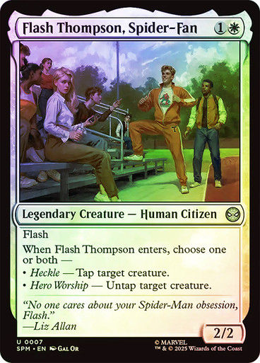 Flash Thompson, Spider-Fan (SPM) (7) / Foil