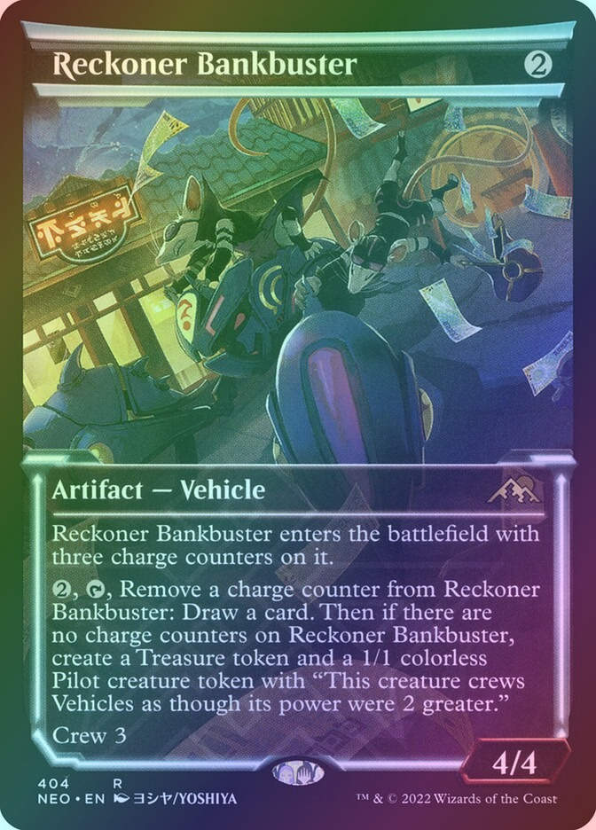 Reckoner Bankbuster (NEO) (404) / Showcase / Foil