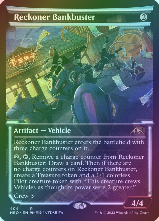 Reckoner Bankbuster (NEO) (404) / Showcase / Foil
